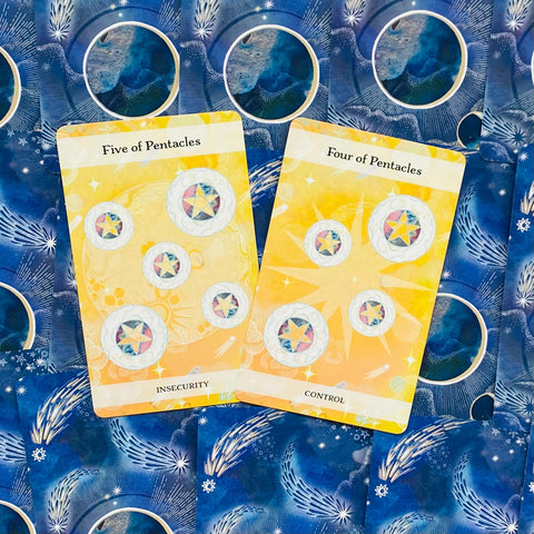 The Moon & Stars Tarot Cards With Book Cico Books By Jayne Wallace Healing NEW
