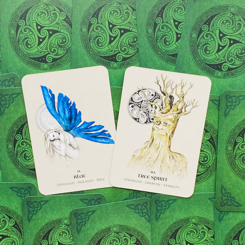 Celtic Spirit Oracle Cards Deck Rockpool Publishing By Nicola Mcintosh NEW