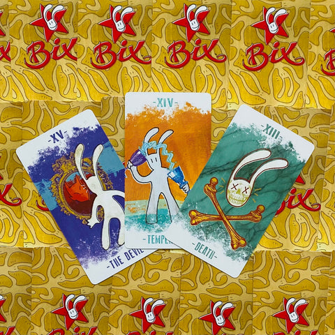 Bix Tarot Cards Deck Bix The Rabbit Pierluigi Balducci Lo Scarabeo Ex248