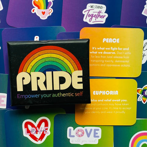 Pride Cards Empower Your Authentic Self Rockpool Daniel Poole & Selena Moon NEW