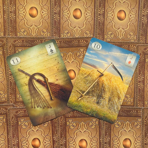 Thelema Lenormand Oracle Deck Cards Esoteric Telling Lo Scarabeo NEW