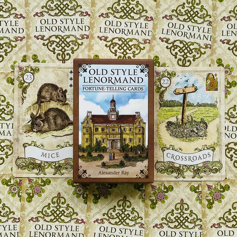 Old Style Lenormand Fortune-Telling Cards Deck US Games Systems Alexander Ray