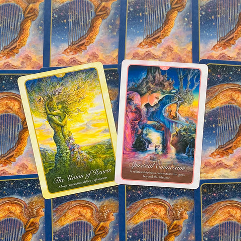 Whispers Of Love Oracle Cards Deck Esoteric Fortune Telling Blue Angel NEW