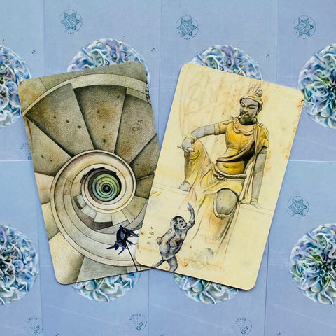 The Archeo Personal Archetype Cards And Book Oracle Llewellyn Nick Bantock NEW