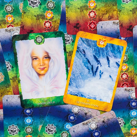 Chakra Reading Cards Deck Rockpool Rachelle Charman Ancient Wisdom Balance NEW