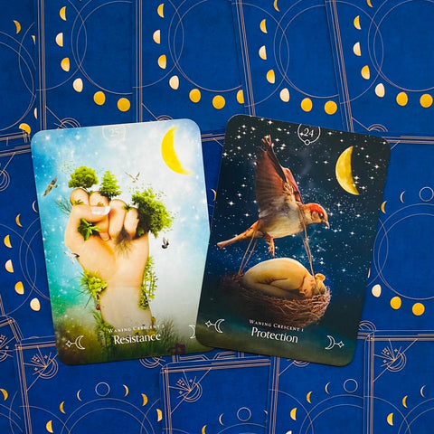 Queen Of The Moon Oracle Cards Deck Esoteric Guide Stacey Demarco Rockpool Rp17