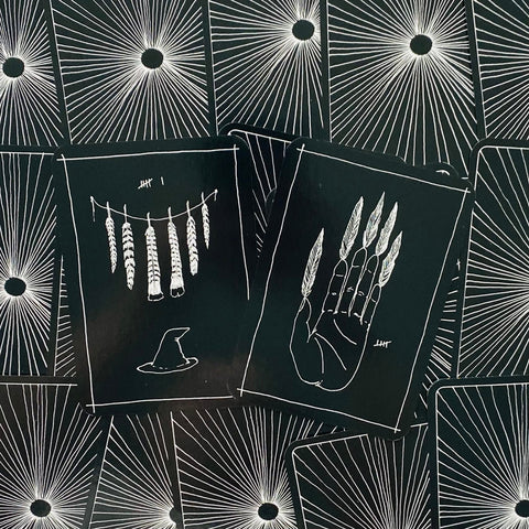 Wanderer'S Tarot Cards Deck Weiser Books Casey Zabala 78 Black Cards Deck NEW