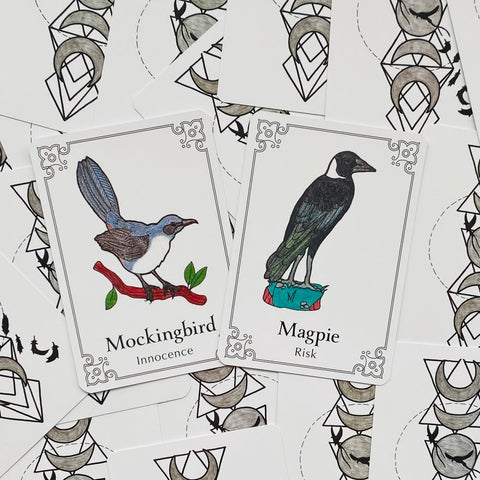 Sacred Bird Oracle Cards Deck Animal Dreaming Publishing Katha Sager Magic NEW