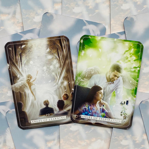 Guardian Angel Oracle Cards Deck Guide Debbie Malone Psychic Expert Rockpool NEW