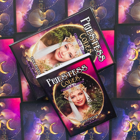 Priestess Codes Oracle Cards & Guidebook Tina Pavlou Kate Osborne Solarus NEW
