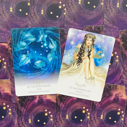 Star Temple Oracle Cards Deck By Suzy Cherub Esoteric Blue Angel NEW