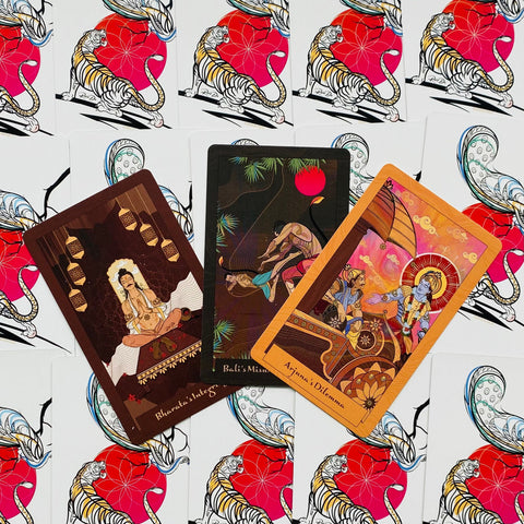 Wisdom From The Epics Of Hind Oracle Cards Deck US Games By Pankhuri Agarwal NEW