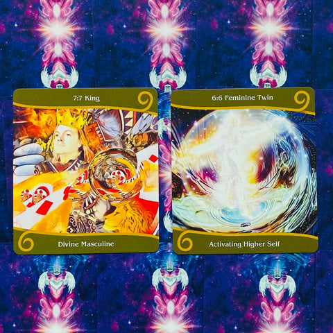 Twin Flame Ascension Take Me Home Oracle Deck US Games Systems Dr Harmony Tfa55