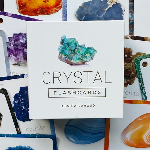 Crystal Flashcards Cards Deck Rockpool Jessica Lahoud Spiritual Inspiration NEW