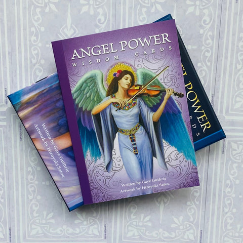 Angel Power Wisdom Cards By Telling Gaye Guthrie US Games Systems Apw45