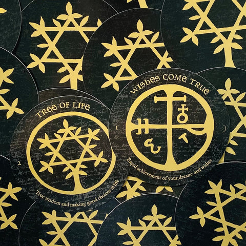 Making Magick Oracle Round Cards Rockpool Priestess Moon Symbolic Manifest NEW
