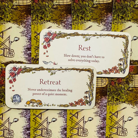 Secret Garden Cards Deck Rockpool Publishing Enchanting Messages Jessica Le NEW