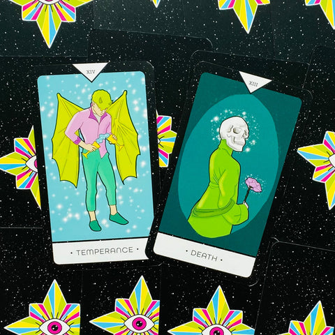 Rainbow Moon Tarot Cards Deck Rockpool Publishing Samantha West 78 Cards NEW