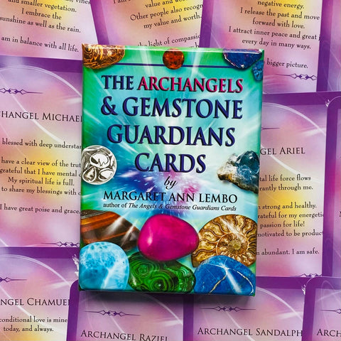 Archangels & Gemstone Guardians Oracle Cards Deck Findhorn Esoteric Oracle With Bag