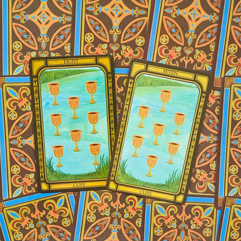 The Golden Tarot Cards & Illustrated Book Cico Books By Liz Dean Ancient NEW
