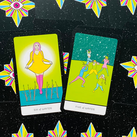Rainbow Moon Tarot Cards Deck Rockpool Publishing Samantha West 78 Cards NEW