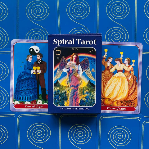 Spiral Tarot Cards Deck US Games Systems By Kay Steventon Esoteric Telling Spt78