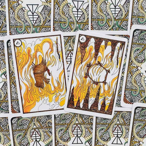Elemental Power Tarot Cards & Illustrated Book Cico Books Melinda Lee Holm NEW