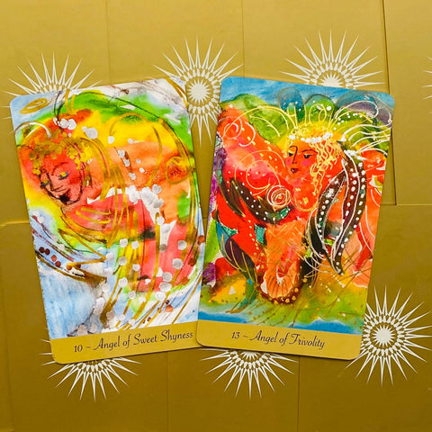 Angels Of Light Oracle Cards Deck Esoteric Welbeck Publishing Eddison Books NEW