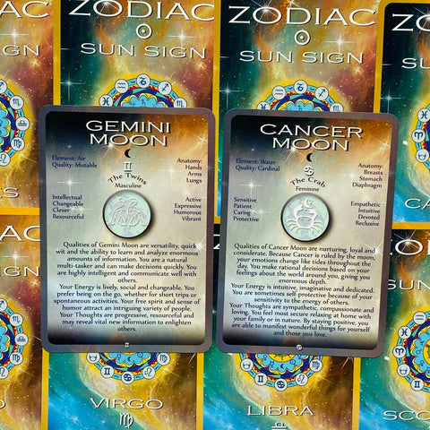Positive Astrology Cards Krystal Savoy Esoteric Fortune Telling Agm 1067030777