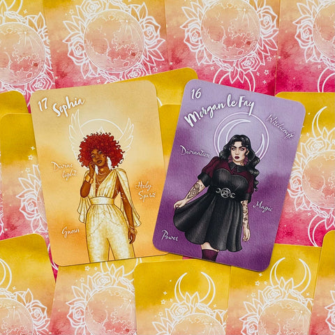 Goddesses Among US Oracle Cards Deck Rockpool Activation Body-Positive Modern