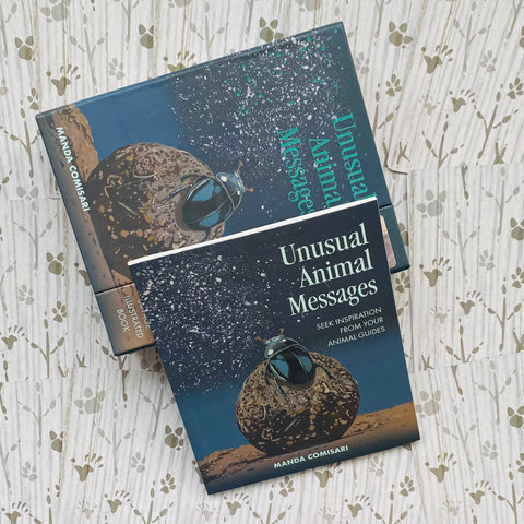 Unusual Animal Messages Oracle Cards Deck & Book Cico Books Manda Comisari NEW