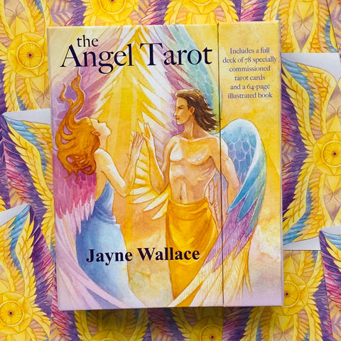 The Angel Tarot Cards & Illustrated Book Cico Books By Jayne Wallace Heaven NEW