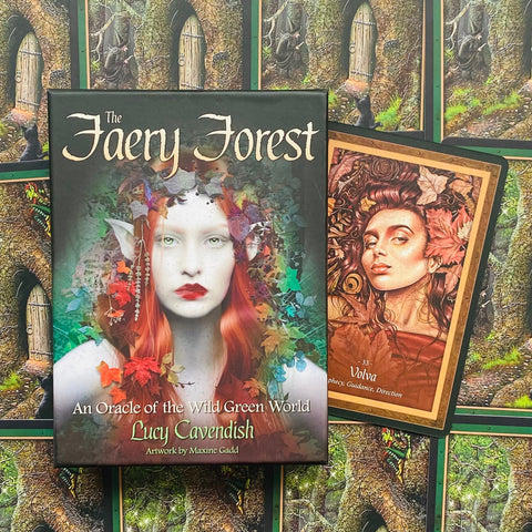 The Faery Forest Oracle Cards Deck Esoteric Telling Blue Angel NEW