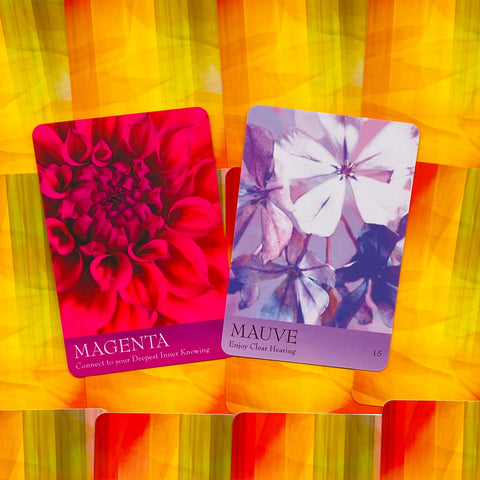 Secret Language Of Colour Oracle Cards Deck Blue Angel Inna Segal Esoteric NEW