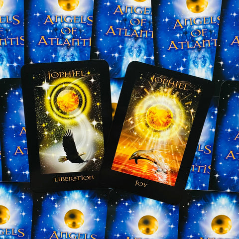 Angels Of Atlantis Oracle Cards Deck Findhorn Esoteric Pearce Inspiration NEW
