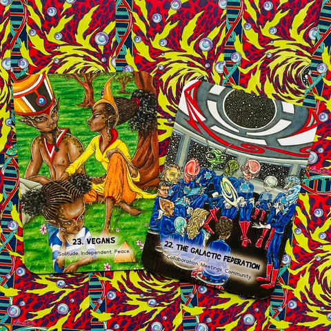 Mystic Martian Oracle cards Rockpool