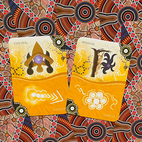 Aboriginal Ancestral Wisdom Oracle cards Rockpool