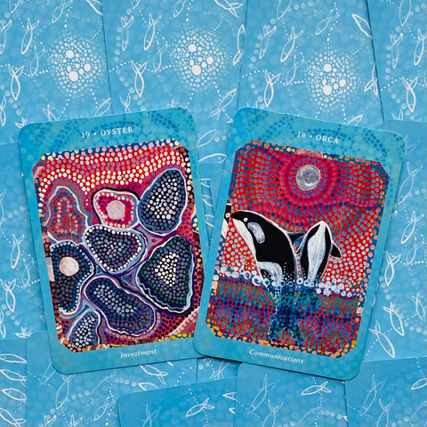 Salt Water Reading Cards Deck Rockpool Saltwater Laura Bowen Divination NEW