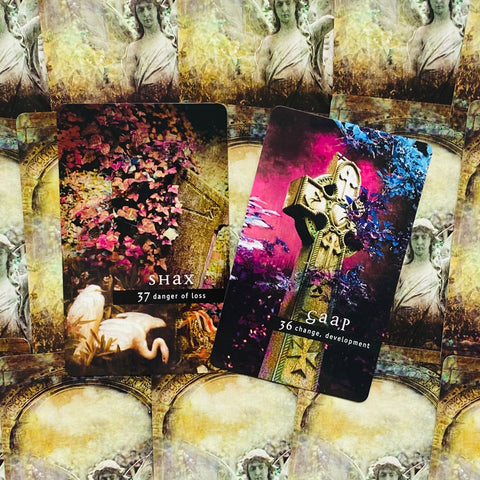 Fallen Angel Oracle Cards Deck And Book Cico Books Esoteric Nigel Suckling NEW