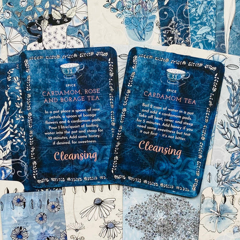Divine Tea Time Inspiration Cards Deck Tracy Loughlin Rockpool Publishing Rp54