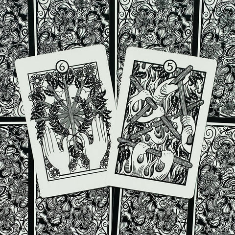 Heart And Hands Tarot Cards Deck Esoteric Liz Blackbird US Games Systems NEW
