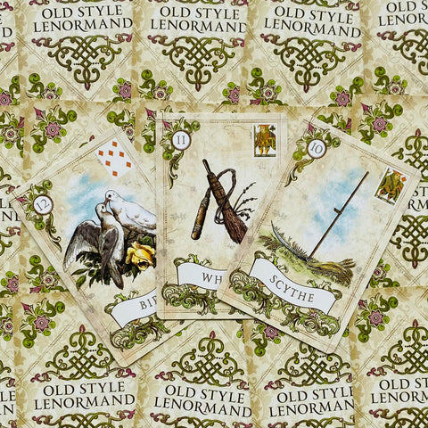 Old Style Lenormand Fortune-Telling Cards Deck US Games Systems Alexander Ray