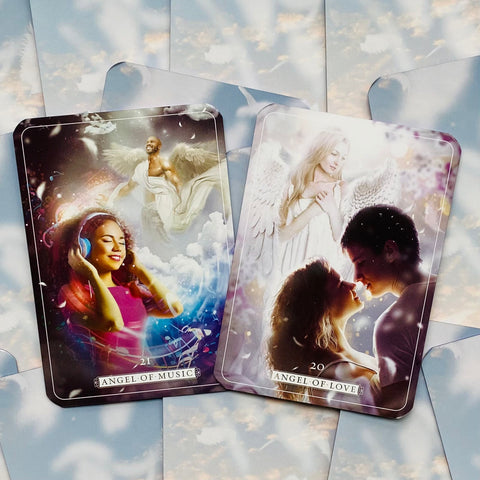 Guardian Angel Oracle Cards Deck Guide Debbie Malone Psychic Expert Rockpool NEW