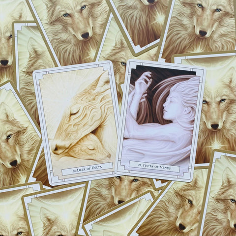 White Light Oracle cards Blue Angel