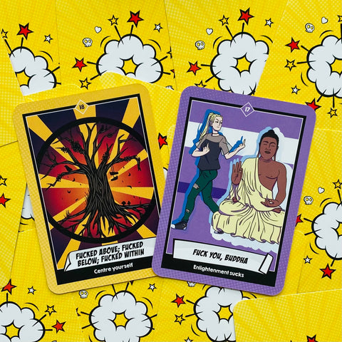The Naughty Oracle Cards Deck Rockpool Naomi Beth Dorothy Davidson Authentic NEW