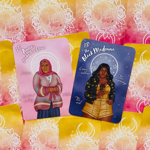 Goddesses Among US Oracle Cards Deck Rockpool Activation Body-Positive Modern
