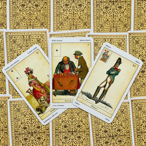 Sibilla Indovina Orakel Karten Deck Esoteric Fortune Telling Lo Scarabeo Ex156