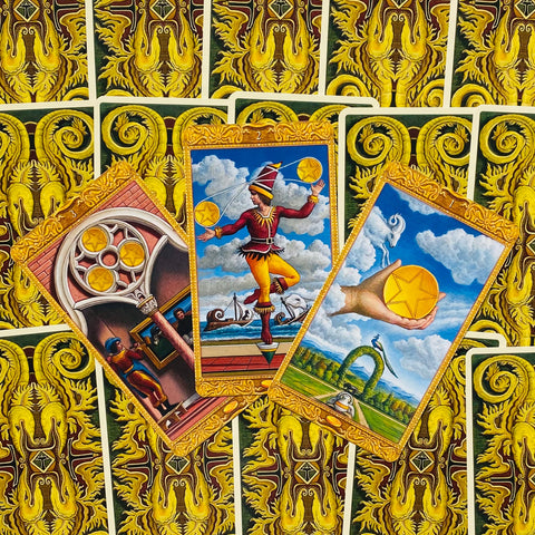 Mystical Tarot Cards Deck Giuliano Costa Esoteric Telling Lo Scarabeo NEW