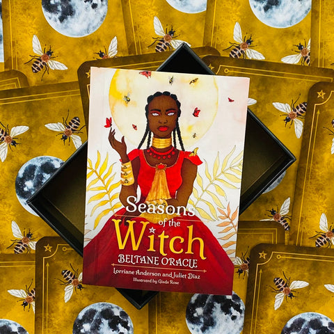 Seasons Of The Witch Beltane Oracle Cards Deck Rockpool Publishing Anderson Diaz