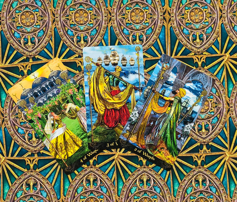 Tarot Illuminati Deck Cards Book Set Esoteric Fortune Telling Lo Scarabeo Kit24